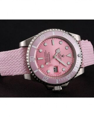 Submariner Pink Dial 1453866 Angle Detail
