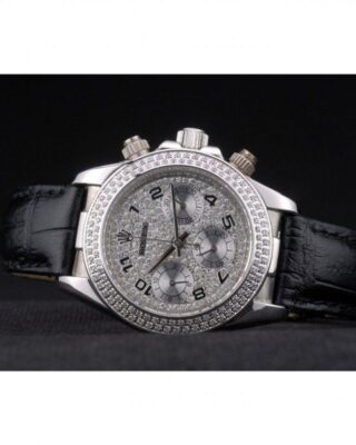 Daytona Diamond Dial REP016830 Close-Up Focus