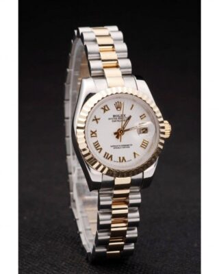 Superclone Datejust White Dial SRL104 Angle Detail