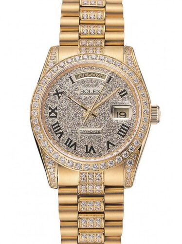 Superclone Day-Date Gold Dial 1453956