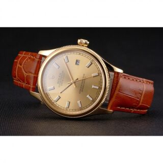 Superclone Datejust Gold Dial REP016818 Close-Up Focus