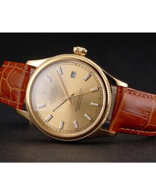 Superclone Datejust Gold Dial REP016818 Close-Up Focus