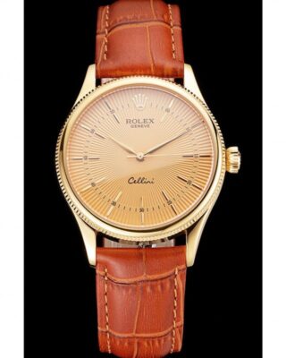 Superclone Cellini Gold Dial REP016808 Perspective View