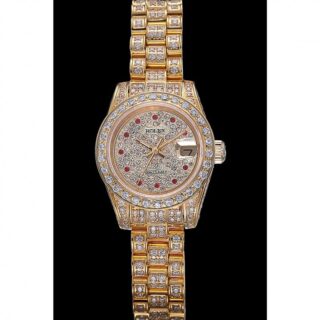 Superclone Datejust White Dial 622024 Perspective View