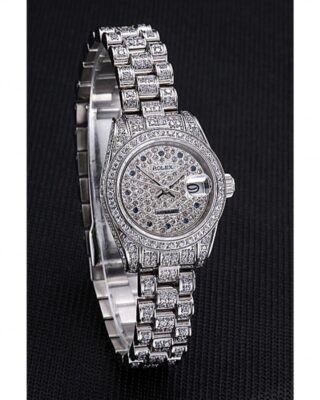 Superclone Datejust Silver Dial 622022 Angle Detail