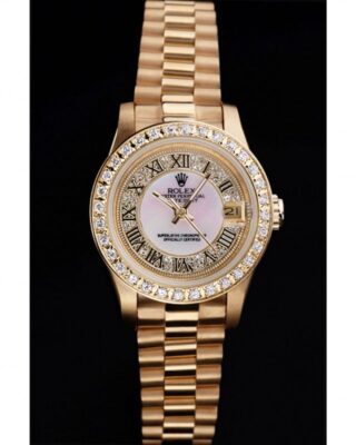 Datejust White Dial RL41 Perspective View