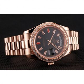 Superclone Day-Date Black Dial 1454102 Design Element