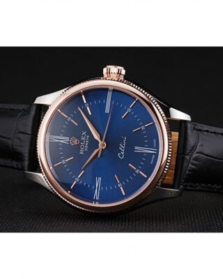 Cellini Blue Dial 622841 Close-Up Focus