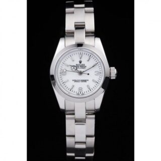 Explorer White Dial 98088 Perspective View