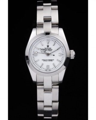 Explorer White Dial 98088 Perspective View