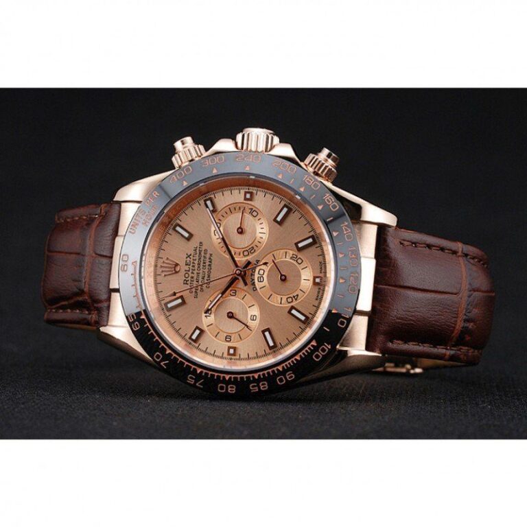 Daytona Rose-Gold Dial 1454243 Close-Up Focus