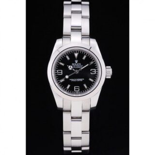 Superclone Explorer Black Dial SLR157 Perspective View