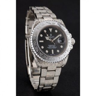 Superclone Submariner Black Dial 1454093 Angle Detail
