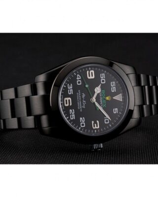 Air-King Black Dial 1454019 Angle Detail