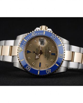 Submariner Gold Dial rl55 Design Element