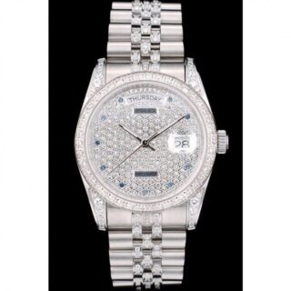 Day-Date Diamond Dial 41985 Perspective View