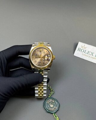 Datejust Floral Dial 116233 Close-Up Focus