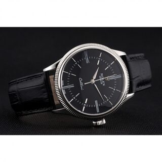 Superclone Cellini Black Dial 622654 Close-Up Focus