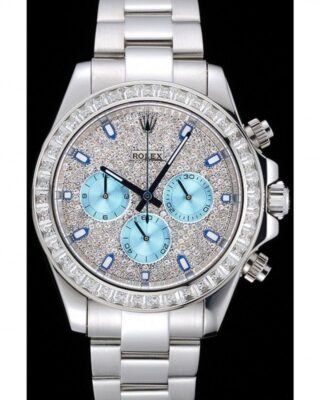 Daytona Silver Dial 1454251 Perspective View