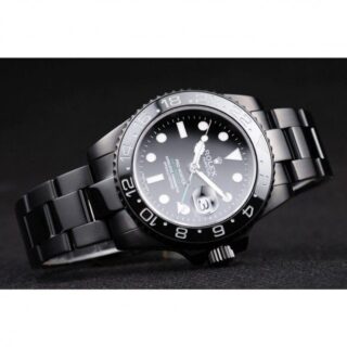 Superclone GMT-Master II Black Dial REP016828 Close-Up Focus