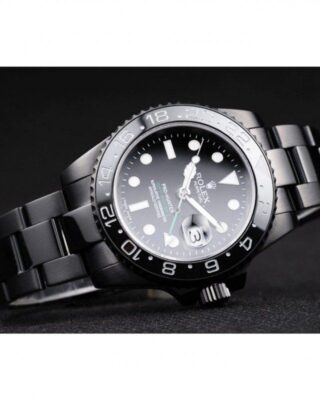 Superclone GMT-Master II Black Dial REP016828 Close-Up Focus