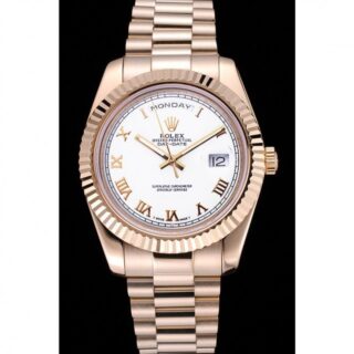 Day-Date White Dial 622546 Perspective View