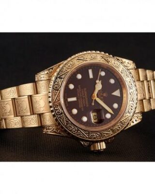 Submariner Brown Dial 1454070 Close-Up Focus