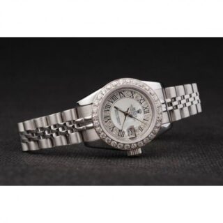 Superclone Datejust Diamond Dial SRL65 Close-Up Focus