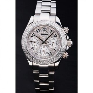 Daytona Silver Dial RL165 Perspective View
