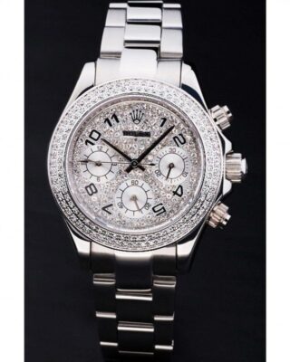 Daytona Silver Dial RL165 Perspective View