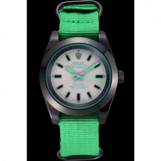Milgauss Green Dial 622004 Perspective View