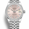 Replica Rolex Datejust Pink Dial 278384RBR 31 mm