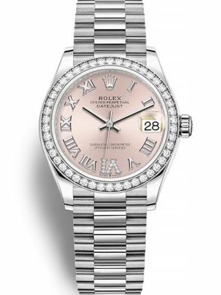 Datejust Pink set with diamonds Dial 278384RBR