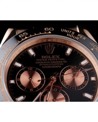Daytona Black Dial REP016831 Craftsmanship View