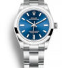 Fake Rolex Oyster Perpetual Lady 31mm Blue Dial 277200
