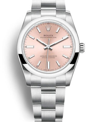Oyster Perpetual Lady Pink Dial 124200