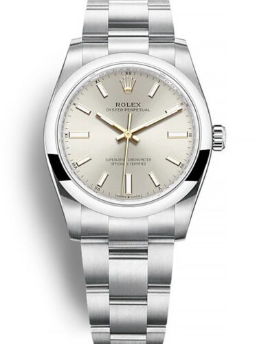 Oyster Perpetual Lady Silver Dial 124200