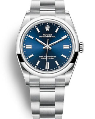 Oyster Perpetual Lady Blue Dial 126000