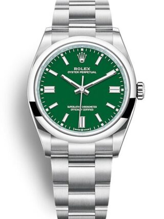 Oyster Perpetual Lady Green Dial 126000