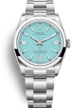 Oyster Perpetual Tiffany Blue Dial 126000