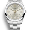 Fake Rolex Oyster Perpetual Lady 41mm Silver Dial 124300