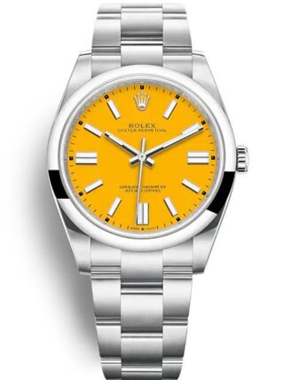 Oyster Perpetual Yellow Dial 124300