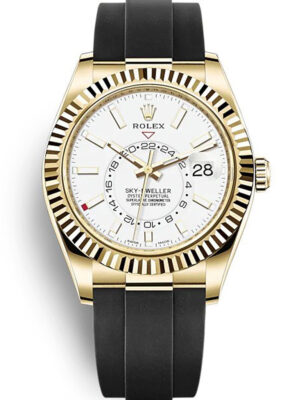 Superclone Sky-Dweller White Dial 326238