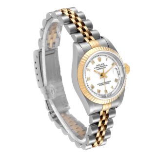 Lady-Datejust White Dial 69173 Angle Detail
