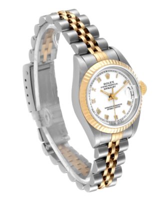 Lady-Datejust White Dial 69173 Angle Detail