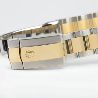 Datejust II Rhodium Dial 126333 "Wimbledon" Two-Tone Oyster Design Element