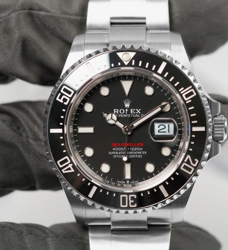 Rolex Sea-Dweller 126600 Replica Front View