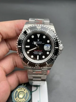 Rolex Sea-Dweller 126600 Replica In Hand Front View