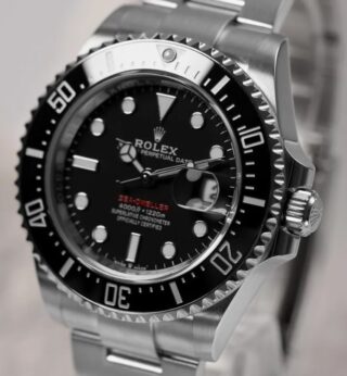 Rolex Sea-Dweller 126600 Replica Bezel And Case Macro Detail