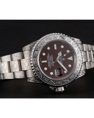 Superclone Submariner Brown Dial 1454092 Close-Up Focus